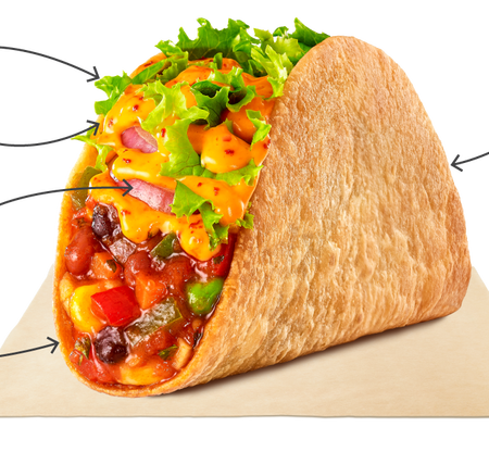 Veg Crunchy Taco