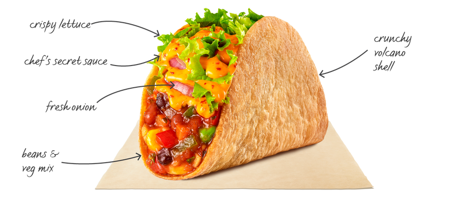 Veg Crunchy Taco