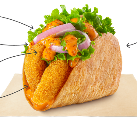 Crunchy Chicken Taco