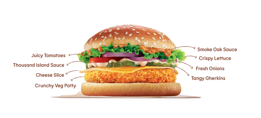 Western Hoo-Ah Jr Veg with Cheese