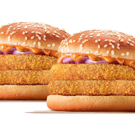 Crispy Veg Double Patty + Crispy Veg Double Patty