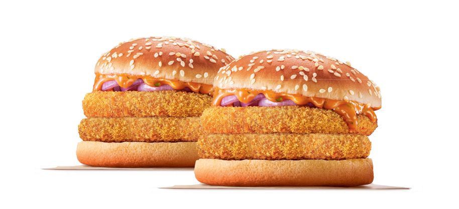 Crispy Veg Double Patty + Crispy Veg Double Patty