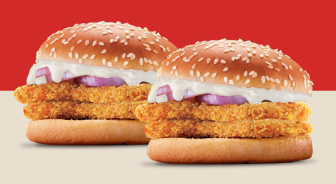 Crispy Chicken Double Patty + Crispy Chicken Double Patty