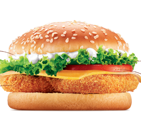 BN Classic Chicken with Cheese Burger