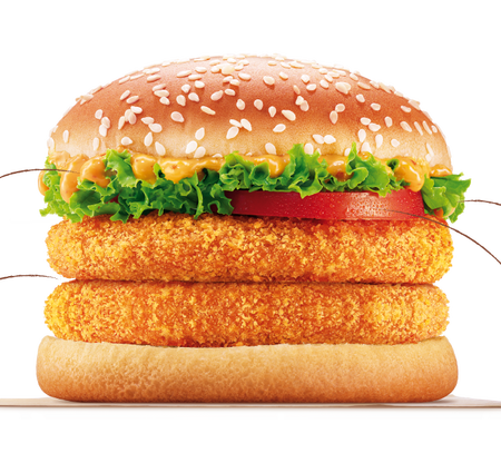 Classic Veg Double Patty Burger