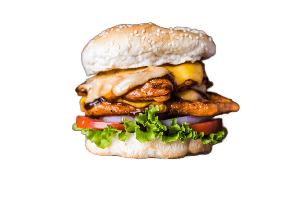 grilled-double-chicken-burger